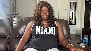 Althea Charless, this olympic athlete, does interracial casting with doggystyle