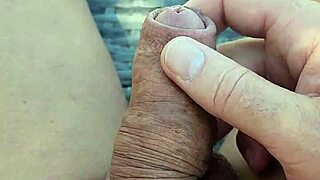 peaceful solo masturbation in the shade.