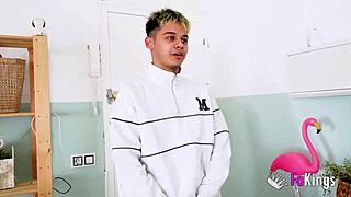 Oh god, this horny milf is deflowering an 18-year-old boy with her fat ass!