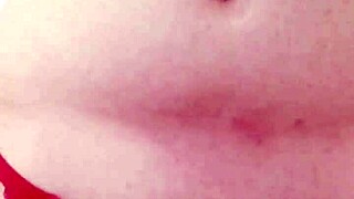 Homemade webcam show with thong, panties, and cock teasing