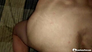 Oh yeah, this lusty stepdaughter gets cum while getting fucked hard