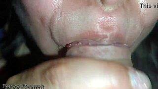 Wow, ended up swallowing cum in this wild scene! 😜