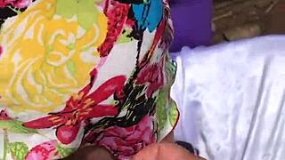 i gave my stepdaughter this amazing massage with a happy ending using a sex toy outdoors.