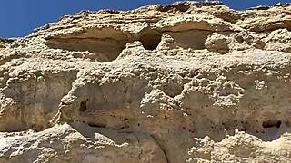 We found a tourist cave in Portugal and explored it our way