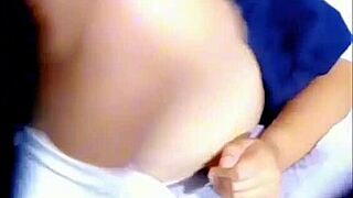 I spied on my cute neighbor and fucked her tight pussy.