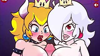 bowsette and boosette, do you like those hard cocks?