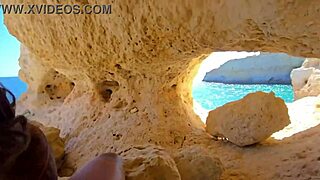 We found a tourist cave in Portugal and explored it our way