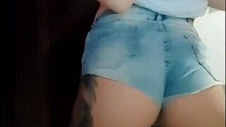 Check Out This Brunette Showing Her Big Ass In Tight Jeans