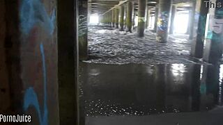 Colombian beach bunny teases solo while showing off every hole in promo