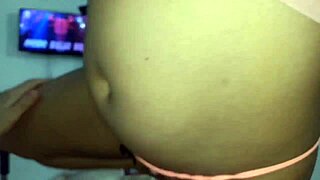 Brunette latina with huge natural tits gets her pussy fucked in New York