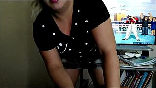 video games and sex with blonde latina in miniskirt 😏