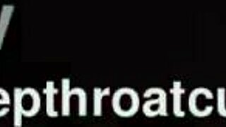 Bold Army Girl Endures Intense Throat Fuck With Gagging And Choking