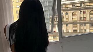 Em Quanto A Mulher Viajava Peguei A Vizinha Gostoso