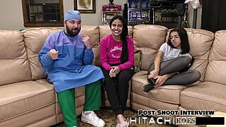 Alix avery gets hitachi orgasms in pov.