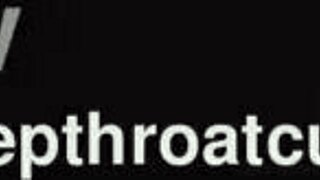 Bold Army Girl Endures Intense Throat Fuck With Gagging And Choking