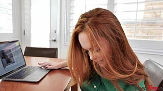 Stepmom Uses Sultry Looks To Seduce Horny Stepson With Big Tits