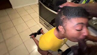 My stepsister is a hot ebony slut with family drama. She sucks dick so good, bro!