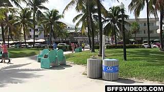 Teen shares with friend on spring break