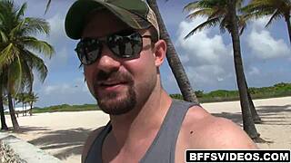 Teen shares with friend on spring break