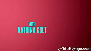 sexy brunette katrina's close encounter 😏