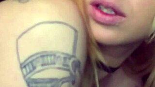 check out clockwork bleu shaking her ass in this interracial scene