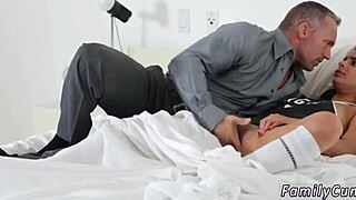 teen tag team hardcore sex with stepcomrades on sick days