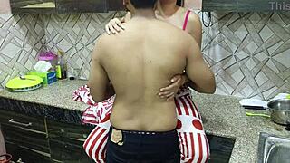 sexy stepmom saara finally lets curious stepson take her ass in kitchen. it’s a quick, wild ride.