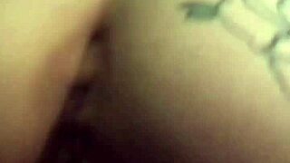 check out clockwork bleu shaking her ass in this interracial scene