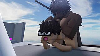 야, 블랙드 펨보이가 거대한 BBC로 꽉 조인 시시 홀에 넣어 😈