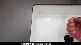 Stepfather4k - Fiona Frost and Alicia Williams team up with filthy rich stepdad