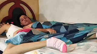 Woke Up To Stepsister Wanting Sex, Fucked Her Hungry Pussy All Morning! 😏