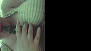 dildo titjob compilation with chubby bbw lovers spitting and big nipples 😍