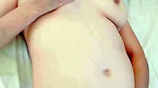 Latina Masturbates With Huge Dildo And Natural Tits