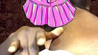 i can't believe my pussy is levitating like this, it's so weird