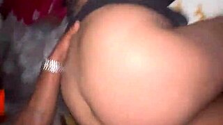 Curvy Latina Takes Big Black Cock Doggy Style