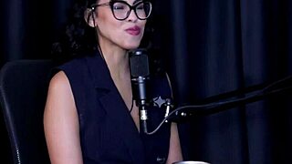 best moments of kaly khalifa in the preliminares podcast with bia hot part 4 on sheer red