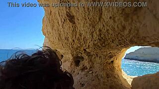 We found a tourist cave in Portugal and explored it our way