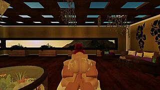 Slut gets fucked hard by roblox with big cock monster cock teen 18+ big tits big ass cum sexy