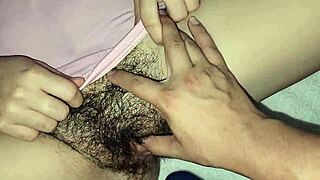 After watching tv, my stepsister wanted to fuck passionately