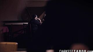 Darkesttaboo Com - Kinky Brunette Seduces Boss For Hard Pussy Fuck