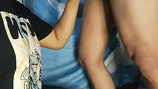 I invited my handsome nephew for a cowgirl ride in this Asian couple story