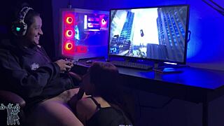 Brazilian milf competes in hardcore challenge.