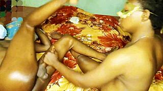 new ebony girlfriend offers passionate rimjob to me with raw desire. her pussy licking skills shine in naija porn videos pussylick295.