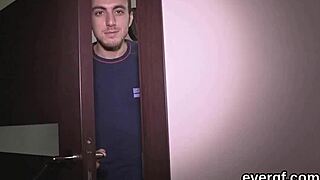 Bankrupt guy lets buddy bang his hot girlfriend for cash.