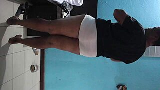 Nigerian lesbians chat backstage about their bisexual fun.