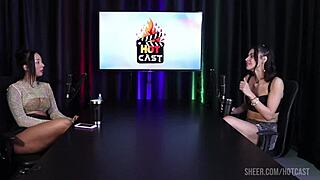 Debora and Vitoria's hot outdoor massage turns into public BDSM group sex.