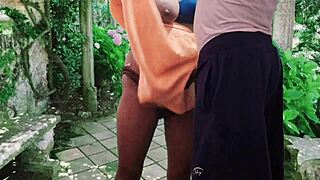 Girlfriend Having Wild Fuck Outdoor With Passion