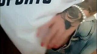 Check Out This Brunette Showing Her Big Ass In Tight Jeans