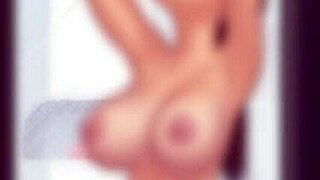 jenny and step mom fuck in steamy shower