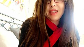 ChantalChannel - Stepson, Check My New Lingerie, Wet Pussy Close-Up in Fishnets